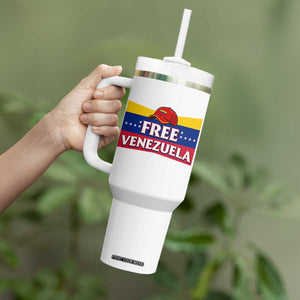 Free Venezuela Flag Patriotic Tumbler With Handle Venezuela Pride TS12 Print Your Wear