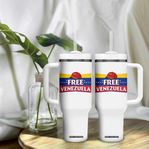 Free Venezuela Flag Patriotic Tumbler With Handle Venezuela Pride TS12 Print Your Wear