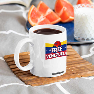 Free Venezuela Flag Patriotic Coffee Mug Venezuela Pride TS12 Print Your Wear
