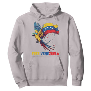 American Venezuela Support Freedom Hoodie Venezuelan Free TS12 Ice Gray Print Your Wear