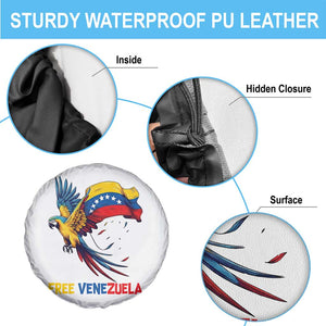 American Venezuela Support Freedom Spare Tire Cover Venezuelan Free TS12 Print Your Wear