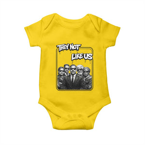 Vintage African American Heroes Baby Onesie They Not Like Us TS12 Daisy Print Your Wear