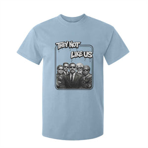 Vintage African American Heroes T Shirt For Kid They Not Like Us TS12 Light Blue Print Your Wear