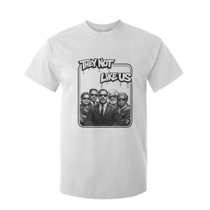 Vintage African American Heroes T Shirt For Kid They Not Like Us TS12 White Print Your Wear