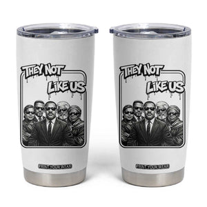 Vintage African American Heroes Tumbler Cup They Not Like Us TS12 White Print Your Wear