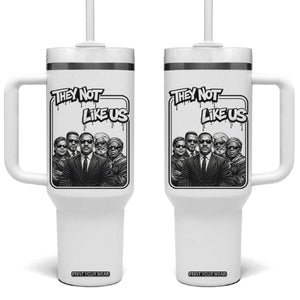 Vintage African American Heroes Tumbler With Handle They Not Like Us TS12 One Size: 40 oz White Print Your Wear