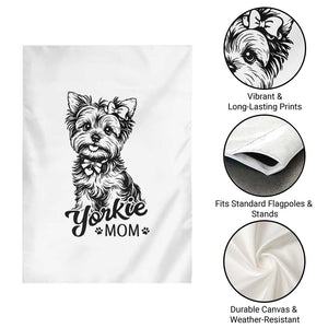 Yorkshire Terrier Mom Garden Flag Cute Yorkie Mama Puppy Gift TS12 Print Your Wear