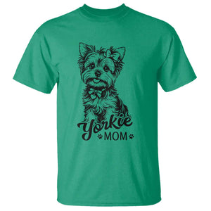 Yorkshire Terrier Mom T Shirt Cute Yorkie Mama Puppy Gift TS12 Irish Green Print Your Wear