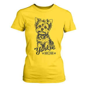 Yorkshire Terrier Mom T Shirt For Women Cute Yorkie Mama Puppy Gift TS12 Daisy Print Your Wear