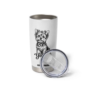 Yorkshire Terrier Mom Tumbler Cup Cute Yorkie Mama Puppy Gift TS12 Print Your Wear