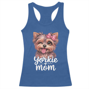 Yorkshire Terrier Dog Mom Racerback Tank Top Cute Yorkie Puppy Gift TS12 Royal Blue Print Your Wear