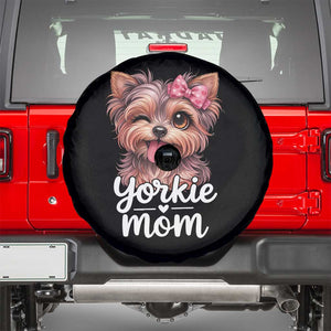 Yorkshire Terrier Dog Mom Spare Tire Cover Cute Yorkie Puppy Gift TS12 Black Print Your Wear