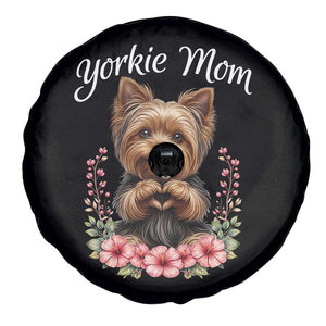Cute Yorkie Mama Spare Tire Cover Yorkshire Terrier Dog Lover TS12 Print Your Wear