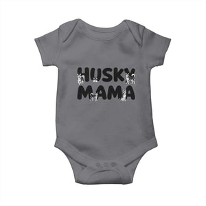 Proud Husky Mama Baby Onesie Siberian Husky Mothers Day Gift TS12 Charcoal Print Your Wear