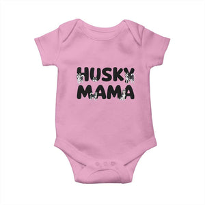 Proud Husky Mama Baby Onesie Siberian Husky Mothers Day Gift TS12 Light Pink Print Your Wear