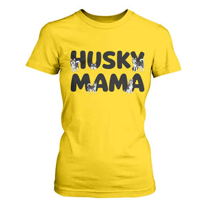 Proud Husky Mama T Shirt For Women Siberian Husky Mothers Day Gift TS12 Daisy Print Your Wear