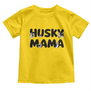 Proud Husky Mama Toddler T Shirt Siberian Husky Mothers Day Gift TS12 Daisy Print Your Wear