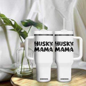 Proud Husky Mama Tumbler With Handle Siberian Husky Mothers Day Gift TS12 Print Your Wear