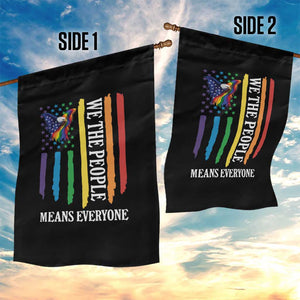 Patriotic Rainbow Pride American Eagle Garden Flag We The People LGBT Pride TS12 Print Your Wear