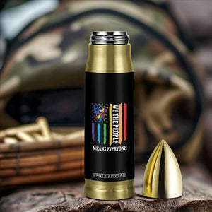 Patriotic Rainbow Pride American Eagle Bullet Tumbler We The People LGBT Pride TS12 Print Your Wear