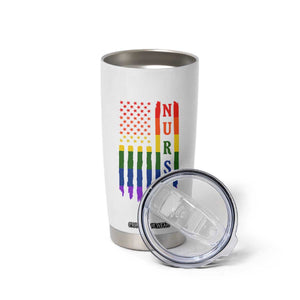 Rainbow RN Ally Pride Month Tumbler Cup LGBTQ Healthcare Worker TS12 Print Your Wear