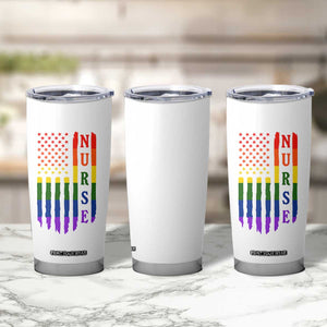 Rainbow RN Ally Pride Month Tumbler Cup LGBTQ Healthcare Worker TS12 Print Your Wear