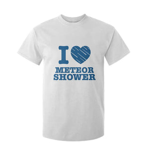 Meteor Shower Lover T Shirt For Kid Astronomy Enthusiast Gift