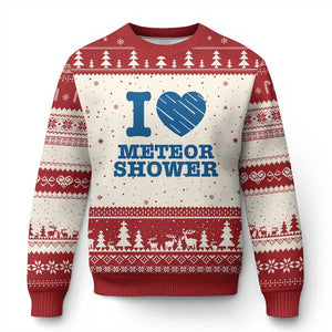 Meteor Shower Lover Ugly Christmas Sweater Astronomy Enthusiast Gift