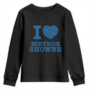 Meteor Shower Lover Youth Sweatshirt Astronomy Enthusiast Gift