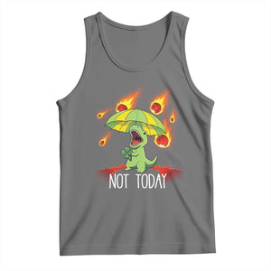 Dinosaur Meteor Shower Astronomy Humor Tank Top Not Today