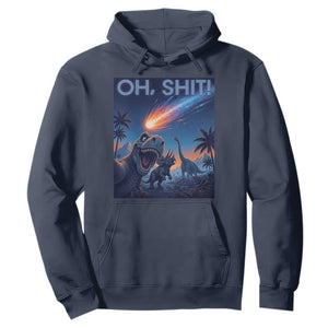 Funny Dinosaur Meteorite Hoodie Astronomy Lover Gift
