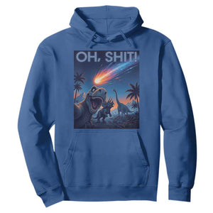 Funny Dinosaur Meteorite Hoodie Astronomy Lover Gift