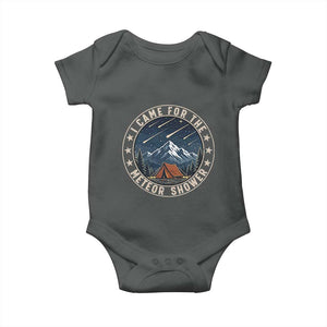I Came For The Meteor Shower Baby Onesie Funny Astronomy Camping