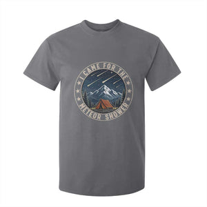 I Came For The Meteor Shower T Shirt For Kid Funny Astronomy Camping