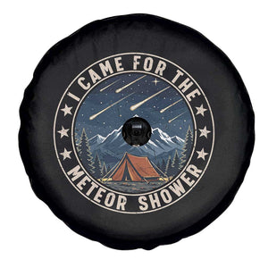 I Came For The Meteor Shower Spare Tire Cover Funny Astronomy Camping
