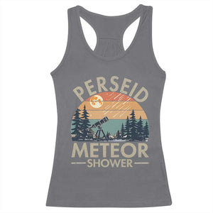 Perseid Meteor Shower Racerback Tank Top Vintage Astronomy Lover