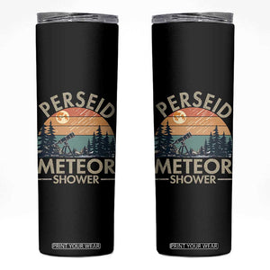 Perseid Meteor Shower Skinny Tumbler Vintage Astronomy Lover
