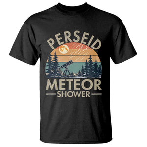 Perseid Meteor Shower T Shirt Vintage Astronomy Lover