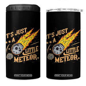 Funny Skull Meteorite 4 in 1 Can Cooler Tumbler Just A Little Meteor