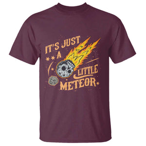Funny Skull Meteorite T Shirt Just A Little Meteor
