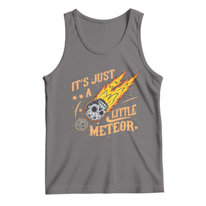 Funny Skull Meteorite Tank Top Just A Little Meteor