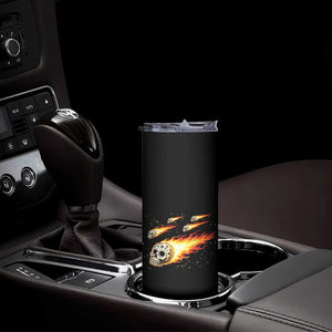 Skull Meteorite Skinny Tumbler Deep Space Asteroid Meteor Shower
