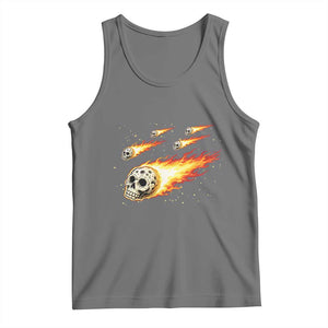 Skull Meteorite Tank Top Deep Space Asteroid Meteor Shower