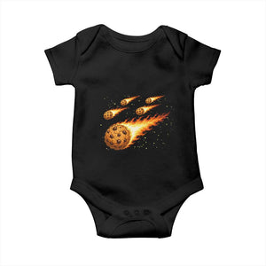 Cookie Meteor Shower Baby Onesie Funny Space Dessert