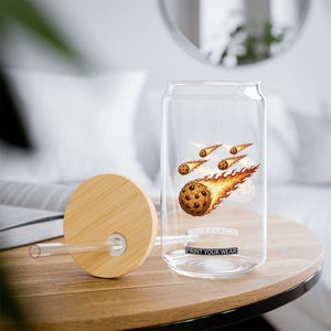 Cookie Meteor Shower Glass Can Funny Space Dessert