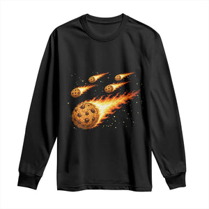 Cookie Meteor Shower Long Sleeve Shirt Funny Space Dessert