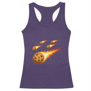Cookie Meteor Shower Racerback Tank Top Funny Space Dessert