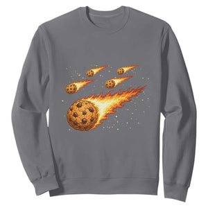 Cookie Meteor Shower Sweatshirt Funny Space Dessert