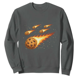 Cookie Meteor Shower Sweatshirt Funny Space Dessert