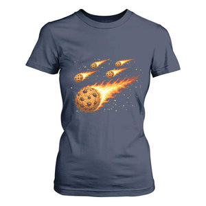 Cookie Meteor Shower T Shirt For Women Funny Space Dessert